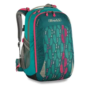Schulrucksack Boll Smart Artwork 24 Feathers teal